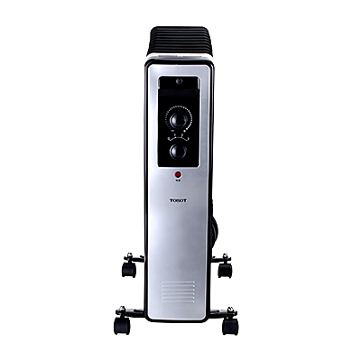 格力 GREE TOSOT 電熱油汀電暖器 NDY04-21 2100W 黑色+銀色